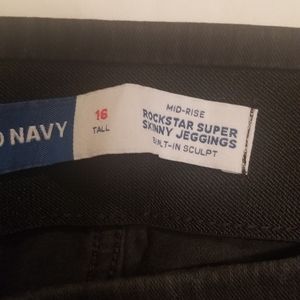Old Navy rockstar super skinny jeggings - 16 tall